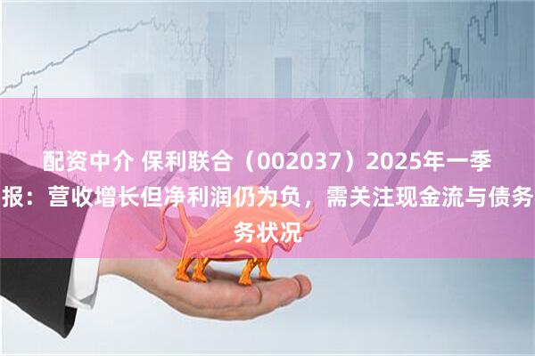 配资中介 保利联合（002037）2025年一季度财报：营收增长但净利润仍为负，需关注现金流与债务状况